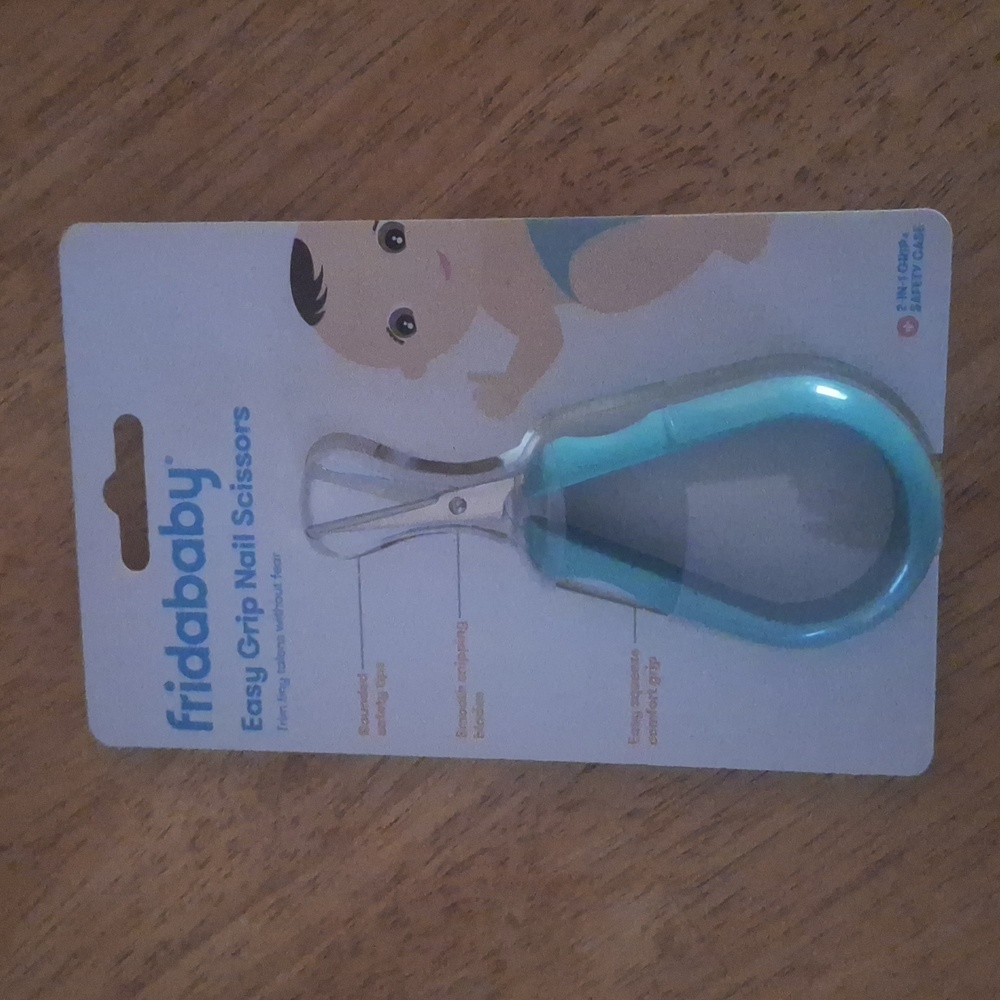 FRIDABABY EASY GRIP NAIL SCISSORS
